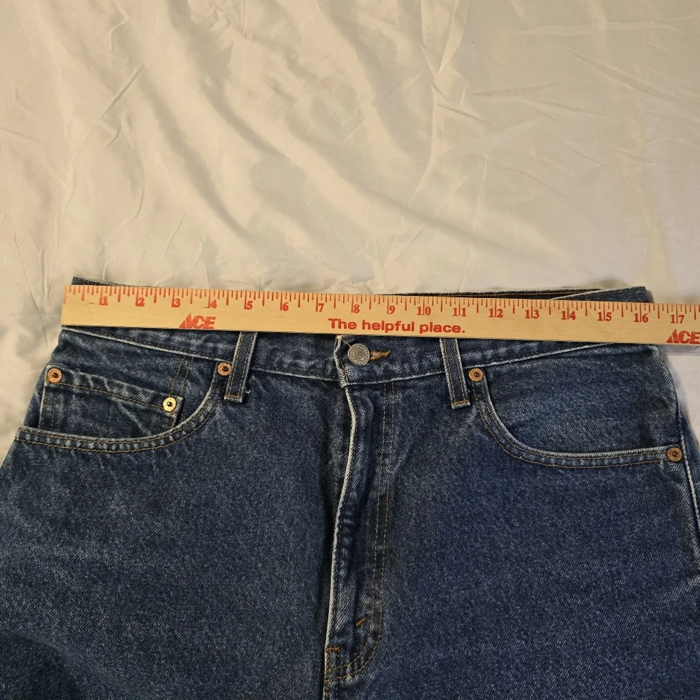 VINTAGE LEVIS 505 Jeans Adult 34x34 Blue Denim Pants Straight‎ Leg Men’s